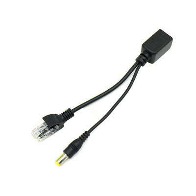 POE kabel Pasivno napajanje preko Etherneta Adapter Splitter RJ45 Injector Supply Module 12-48v Za IP Camea