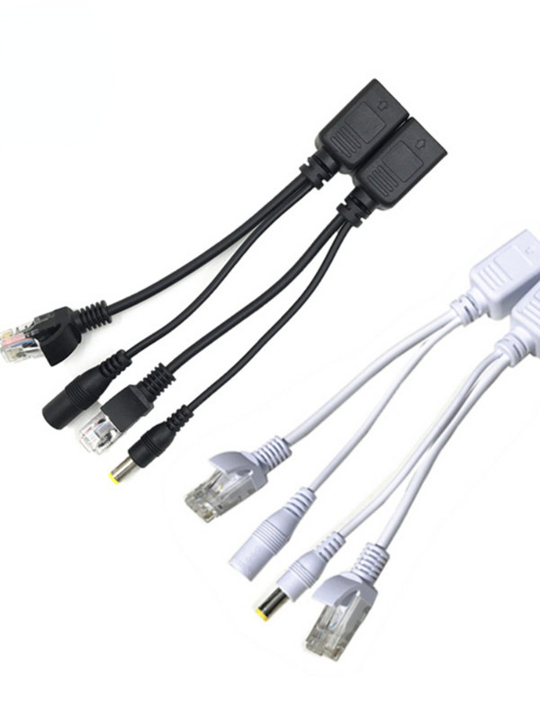 POE kaabel passiivne toite üle Etherneti adapteri jaoturi RJ45 pihusti toitemoodul 12-48v IP-kaamera jaoks