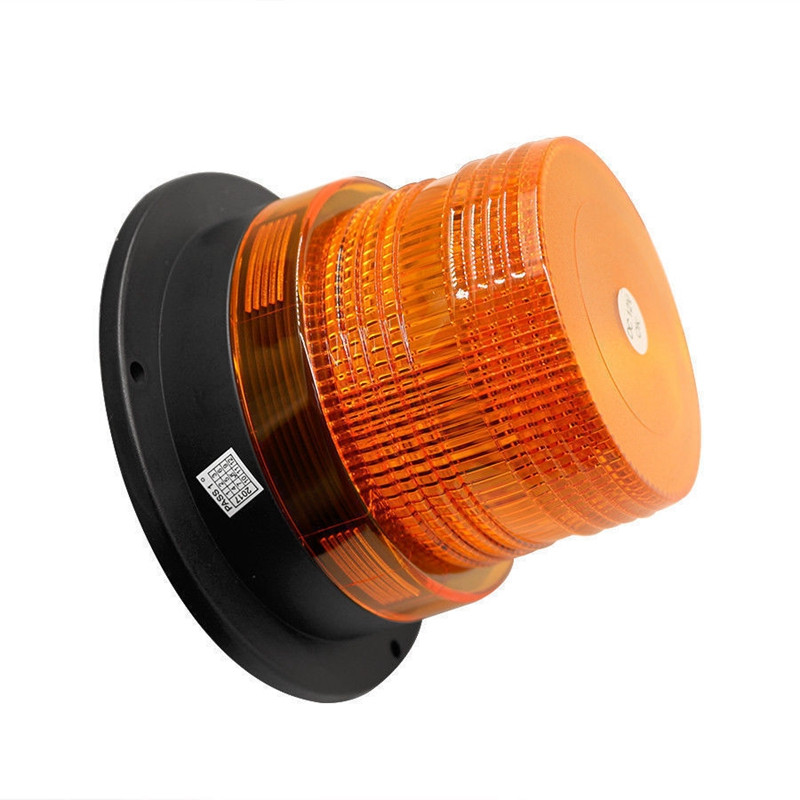 Avarinės blykstės blykstės lemputė Automobilis Besisukantis eismo saugos įspėjamieji žibintai Mokyklos indikacijos LED geltona apvali lubų dėžutės blykstė