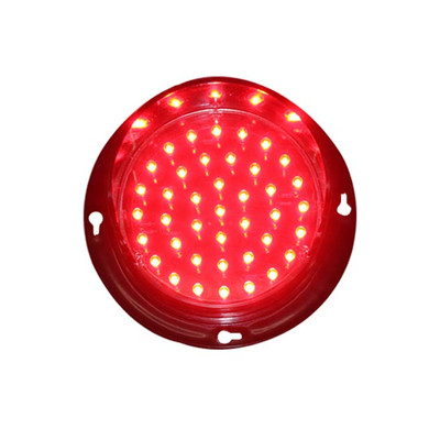 Промоционална цена Висока яркост DC 12V зелена LED сигнална светлина 100 мм разпродажба на светофар
