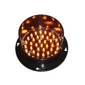 LED mirgojošs bultiņu dēļa modulis 4 collu 100 mm 12 V dzeltens luksofors