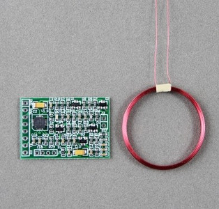 2db testreszabott méret Tiszta csésze 134,2 khz LF RFID antenna modul vonal négyzet téglalap Kerek kör RFID antenna olvasás írás