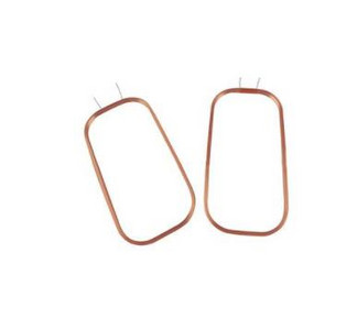 2db testreszabott méret Tiszta csésze 134,2 khz LF RFID antenna modul vonal négyzet téglalap Kerek kör RFID antenna olvasás írás