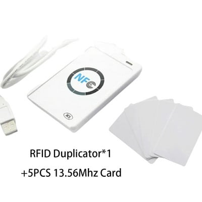 Új Rfid Ic Card Dekóder Acr122u Replikátor Szerkesztő Programozó Módosított 13.56MHz Címkemásoló 1k S50 Jelvény Token Klón Sokszorosító