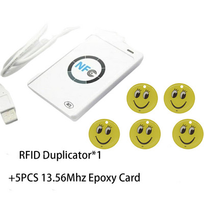 Új Rfid Ic Card Dekóder Acr122u Replikátor Szerkesztő Programozó Módosított 13.56MHz Címkemásoló 1k S50 Jelvény Token Klón Sokszorosító
