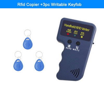Χειρός 125KHz RFID Copier Set Writer Programmer Reader EM4305 T5577 Rewritable+ 5 εγγράψιμο σύνολο ετικετών