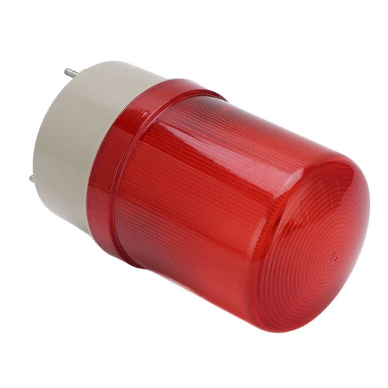 LED brīdinājuma strobo gaisma 120dB skaņas signalizācijas drošības lampa ceļu satiksmes barikāžu darbnīcām