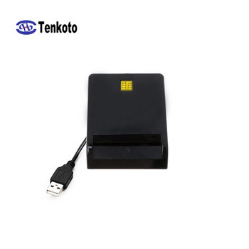 USB контакт Smart Chip Card Четене на IC карти със SIM слот ISO7816 ID Card Smart Reader Writer