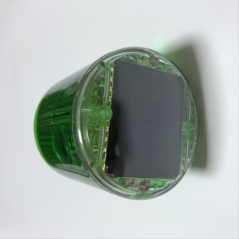 Atsparus lietui, saulės energija varomas įspėjamasis saugos signalas, avarinis eismo signalizacijos žibintas