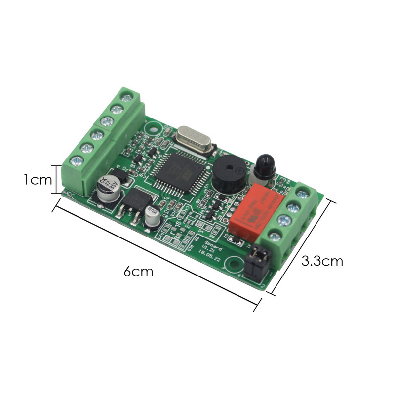 Mini Sboard Single Access Door Controller Дънна платка Wiegand 26~37 бита Изход 1000 потребителя Потребителски данни могат да се прехвърлят