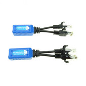 1 par RJ45 razdjelnika uPOE kabela, dvije POE kamere koriste jedan mrežni kabel POE Adapter Kabelski konektori Pasivni kabel za napajanje