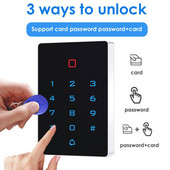 Ūdensizturīgi ieejas atslēgu piekariņi Tastatūra RFID kartes piekļuves vārtu atvērējs durvju piekļuves kontroles durvju slēdzenes komplekts