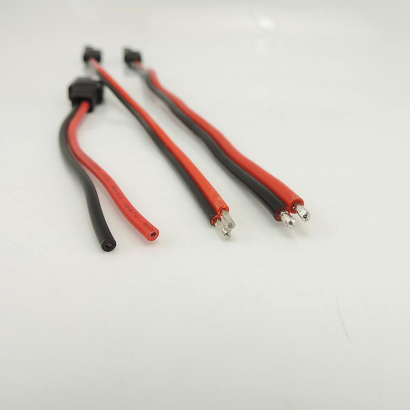 2 kontaktų laidas saulės baterijos laidas SAE laidas „pasidaryk pats“ automobilių ilginimo laidas 18AWG 10A 14AWG 20A moteriškas kištukas