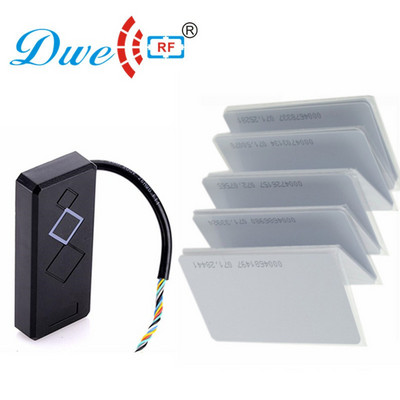 DWE CC RF контролни четци на карти Wiegand 26 rf gate карта за контрол на достъпа RFID четец 125khz