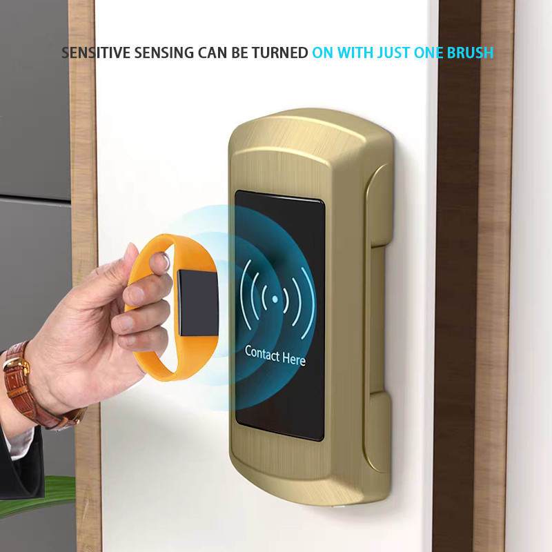 125KHz EM/ID fém indukciós zár / tároló szekrény / szauna zár / elektronikus zár