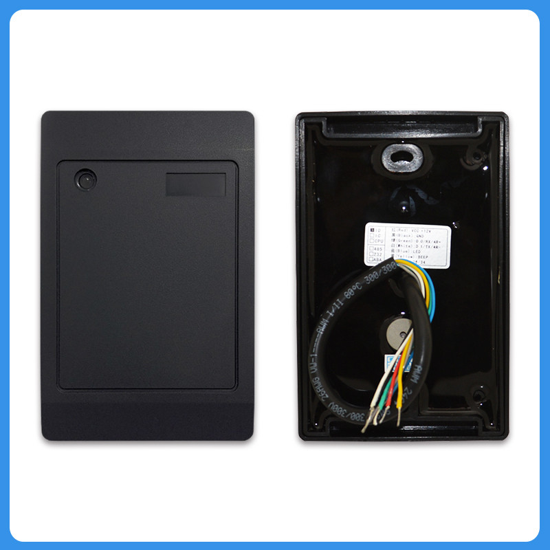 Ūdensizturīgs Wiegand 26/34 Proximity 125KHz WG26/ WG34 Smart EM4100 RFID karšu lasītājs durvju piekļuves kontroles sistēmai vairumtirdzniecība