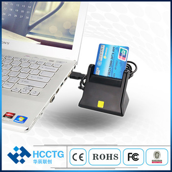 ISO7816 Επικοινωνία Ic Chip Card PC/SC Smart Emv Card Reader DCR31