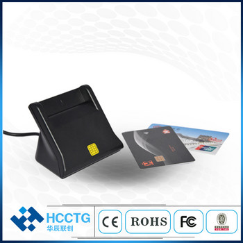 ISO7816 Επικοινωνία Ic Chip Card PC/SC Smart Emv Card Reader DCR31