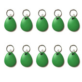 10Pcs 13.56 Mhz Block 0 Sector Rewritable RFID M1 S50 UID Changeable Card Tag Keychain Keyfob ISO14443A