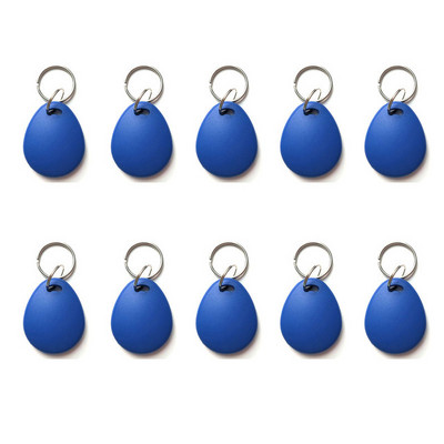 10Pcs 13.56 Mhz Block 0 Sector Rewritable RFID M1 S50 UID Changeable Card Tag Keychain Keyfob ISO14443A