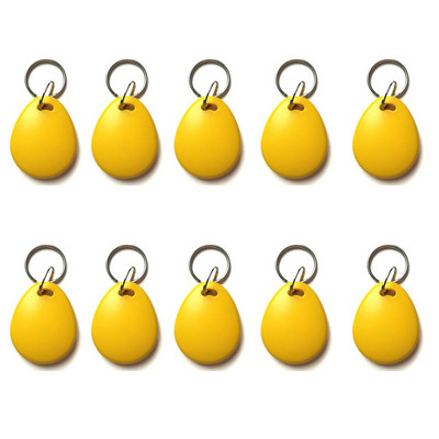 10Pcs 13.56 Mhz Block 0 Sector Rewritable RFID M1 S50 UID Changeable Card Tag Keychain Keyfob ISO14443A