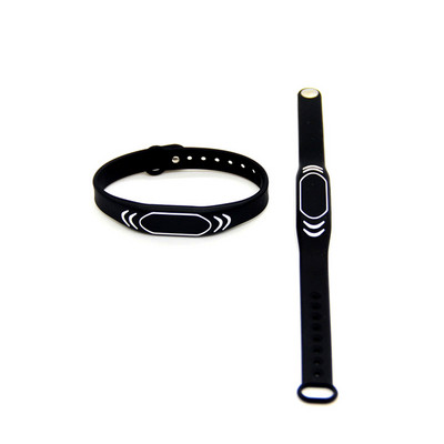 Beskontaktna ID kartica Pasivna samo za čitanje 125KHz Alien EM4100 TK4100 RFID kartica Vodootporna sigurnosna ABC silikonska narukvica Oznaka za privjesak