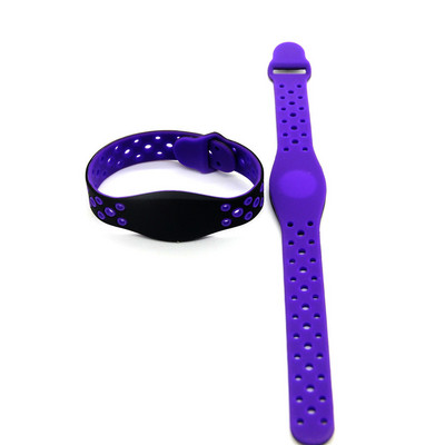 Beskontaktna ID kartica Pasivna samo za čitanje 125KHz Alien EM4100 TK4100 RFID kartica Vodootporna sigurnosna ABC silikonska narukvica Oznaka za privjesak