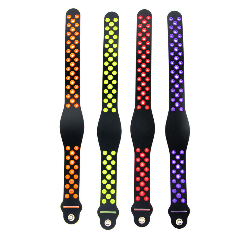 Beskontaktna ID kartica Pasivna samo za čitanje 125KHz Alien EM4100 TK4100 RFID kartica Vodootporna sigurnosna ABC silikonska narukvica Oznaka za privjesak