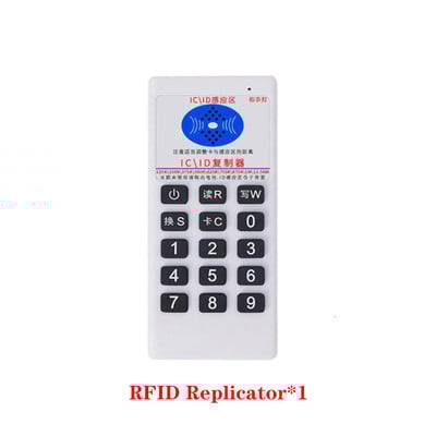 Rfid käeshoitav kaardilugeja 125 khz T5577 märgi klooni paljundusseade 13,56 MHz võtmekoopiamasin Ic Id nutika kiibi sildikirjutaja programmeerija