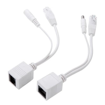 1 set Poe konverter Poe kabel za napajanje Ethernet adapter Poe Splitter Rj45 injektor Modul napajanja za IP kamere