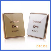 Голям пластмасов превключвател за контрол на достъпа, самовъзстановяващ се бутон за звънец