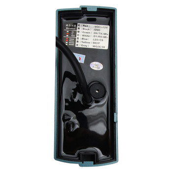 Антиметален екран, открит водоустойчив четец на карти за контрол на достъпа на ID/IC карти, с LED светлина, Wiegand 26/34 превключвател взаимно