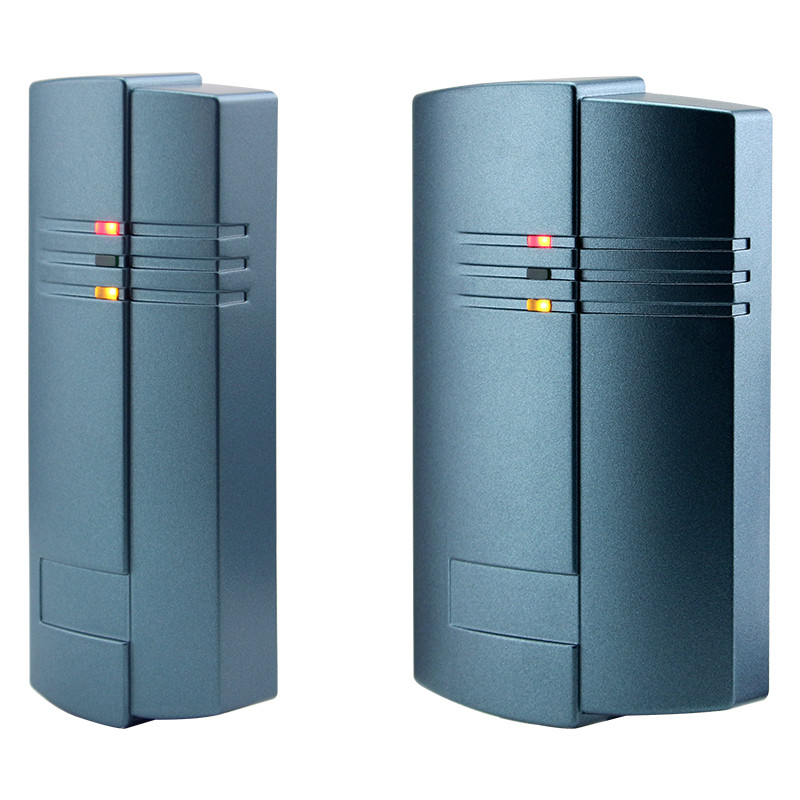 Zaštita od metala, vanjski vodootporan čitač kartica za kontrolu pristupa ID/IC kartice, s LED svjetlom, Wiegand 26/34 prekidač međusobno