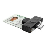 CR318 USB čitač pametnih kartica za bankovnu karticu SIM ID CAC adapter za konektor za računalo