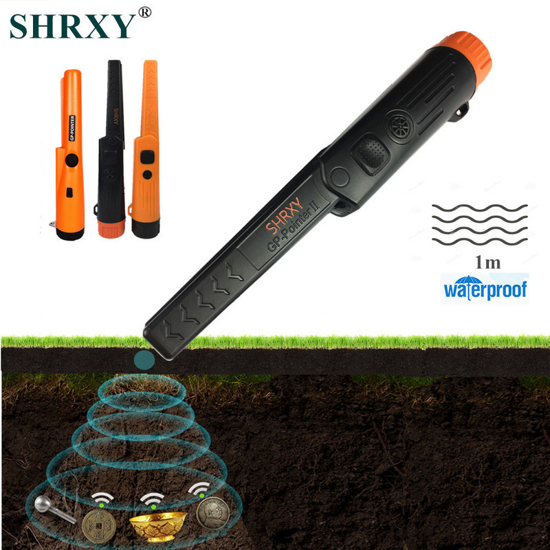 2022 Upgrade Pointer Metal Detector Pro Pinpoint GP-pointerII Pinpointing Gold Digger Garden Detecting Водоустойчив