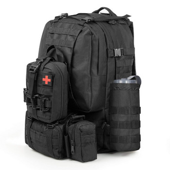 Κουτί πρώτων βοηθειών Survival Εμπορευματοκιβώτιο ταξιδιού Oxford Πανί αδιάβροχο πακέτο μέσης τακτικής αναρρίχησης Ασφαλής τσάντα για εξοπλισμό κάμπινγκ