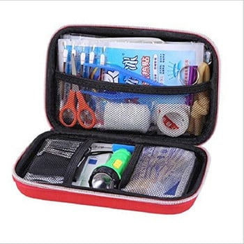 Φορητό κουτί αποθήκευσης πρώτων βοηθειών ιατρικής τσάντας έκτακτης ανάγκης για οικιακό εξοπλισμό κατασκήνωσης εξωτερικού χώρου, Ιατρικό κιτ επιβίωσης