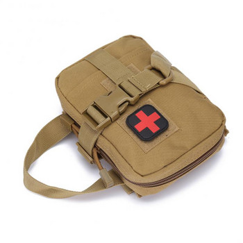 Tactical Molle Pouch Military Medical EDC EMT Bag First Aid Emergency Pack 600D Oxford Hunting Belt Belt Bags Αδιάβροχες τσάντες