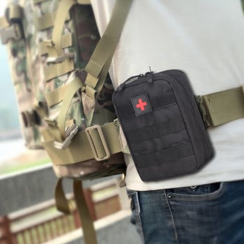 Τσάντα πρώτων βοηθειών Τακτικής τσάντας EMT Emergency Survival Θήκη για υπαίθρια τσάντα κυνηγιού Military EDC Pack Molle Tactical Waist Bag Survival