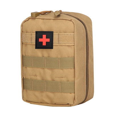 Taktikaline esmaabikott EMT hädaolukorras ellujäämise kott välijahikott, sõjaline EDC pakk Molle taktikaline vöökott ellujäämistööriist