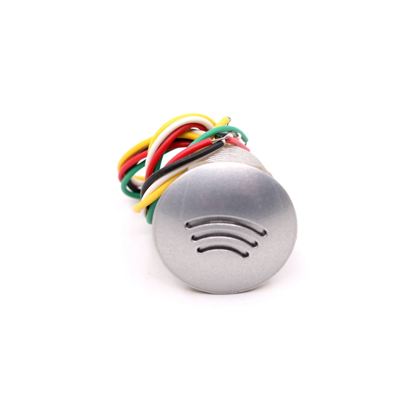 13,56 mhz Mini Reader ūdensizturīgs metāla iegultais Wg26 lasītājs durvju piekļuves kontroles sistēmai