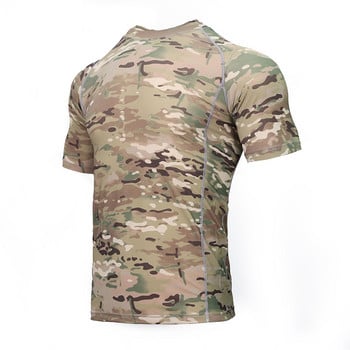 Emersongear Tactical Sport Perspiration T-Shirt MC Combat Short Sleeve Shirts Outdoor Touring Hunting Tshirt Training Daily