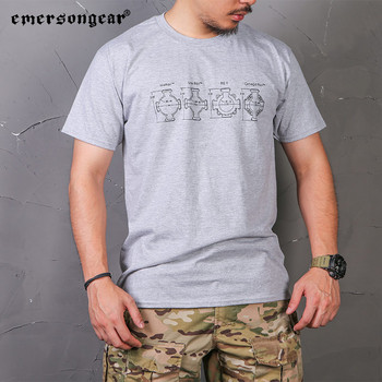 Emersongear Tactical Military Culture T-SHIRT Πακέτο κοντό μπλουζάκι ΤΥΠΟΥ Β Αθλητικά περιστασιακά ταξίδια Πεζοπορία σε εξωτερικό χώρο Ποδηλασία μόδας