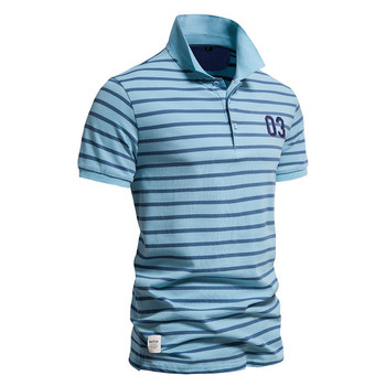 Ανδρικό μπλουζάκι πόλο Μπλουζάκι γκολφ με κοντό μανίκι για άνδρες Μπλουζάκια τακτικής Pique Jersey Tennis Casual T-shirt