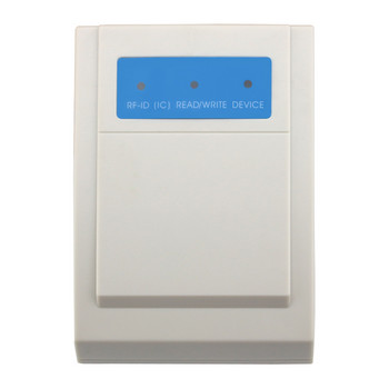 RS232 Format 125KHz 13,56MHz RF Card Reader, Serial Access Control Card Issuer for Membership System, USB Interface Power Supply