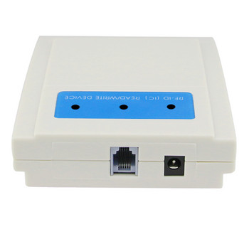 RS232 формат 125KHz 13.56MHz RF четец на карти, сериен издател на карта за контрол на достъпа за система за членство, USB интерфейс захранване