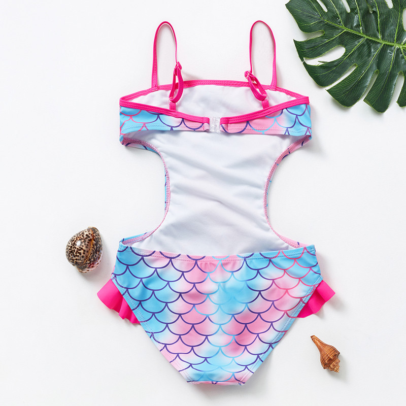 3–10 gadu meiteņu peldkostīms, 2023. gada sirēna viengabala peldkostīmi, peldkostīmi, bērnu peldkostīmi
