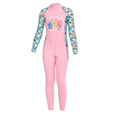 Meiteņu peldkostīmi, gari peldkostīmi, saules aizsardzība bērniem, treniņi snorkelēšanai, peldkostīmi, peldkostīmi, peldkostīmi, ātrā kaltēšana, peldēšana, ielādēta