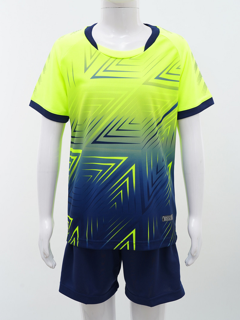 2gab Vasaras bērnu zēnu sporta tērpi futbola tērpi stilīgi apdrukas T-krekls ar īsām piedurknēm ar savelkamu elastīgu jostasvietu šorti