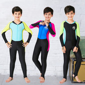 Saules aizsardzības zēnu peldkostīmi viengabala peldkostīmi meitenēm bērniem peldkostīmi ar garām piedurknēm bērnu peldkostīmi pludmales tērpi sērfošana